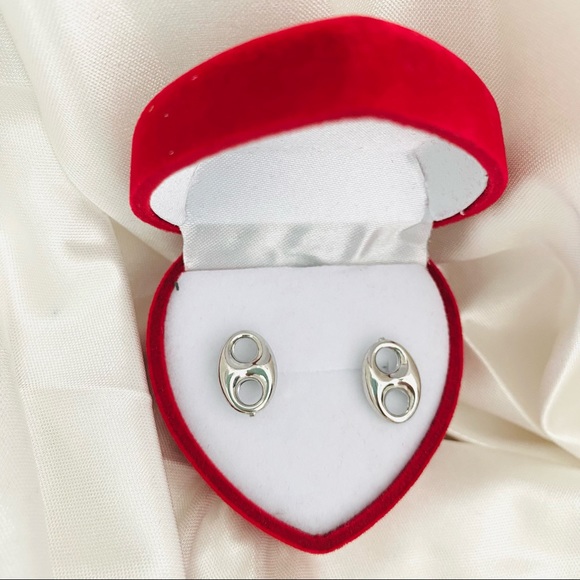 Mariner Puff Stud Earrings - Picture 5 of 8